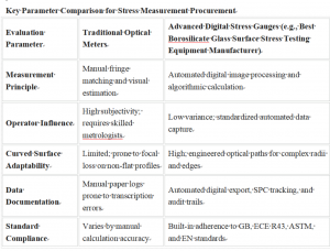 Curved Glass Surface Stress Measurement1