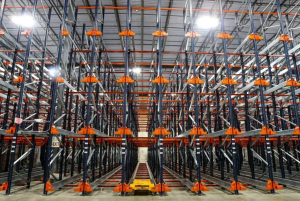 Automated Radio Shuttle Racking System