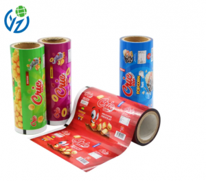 Custom Puffed Snack Packaging Roll Film Manufacturer