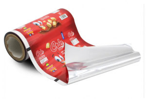 Custom Puffed Snack Packaging Roll Film