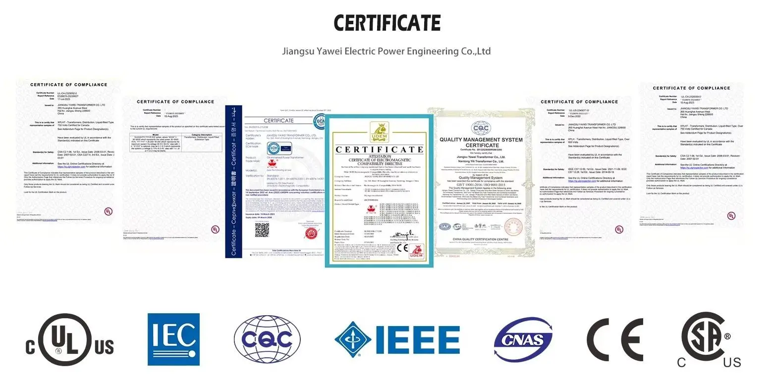 Certified Export Transformer Factory Testing and Quality Control Certified Export Transformer Factory Testing and Quality Control