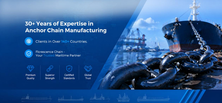 30 Years of Expertise in Anchor Chain Manufacturing 30 Years of Expertise in Anchor Chain Manufacturing