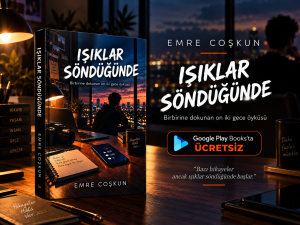 Emre Coşkun’un ilk kitabı “Işıklar Söndüğünde”, Eylül 2026’da okuyucularla buluştu