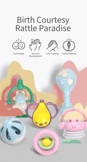 Five Star Toys Educational Rattles
