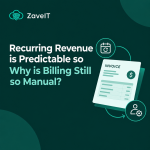 Why billing is still manual despite predictable recurring revenue.
