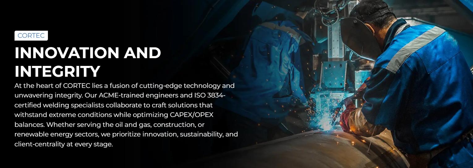 CORTEC STEEL  Engineering Trust for Global Energy Infrastructure