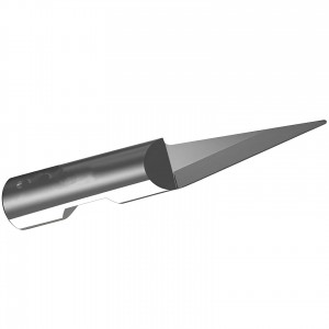 Kuris 73357 Carbide Oscillating Round Shank Shaft Knife Blades