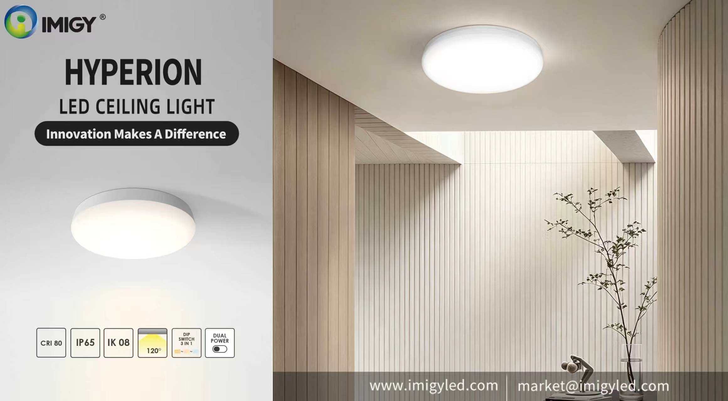 HYPERION LED CEILING LIGHT HYPERION LED CEILING LIGHT