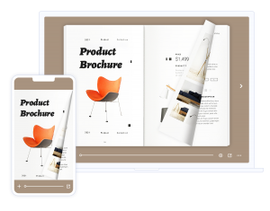 interactive brochure template free