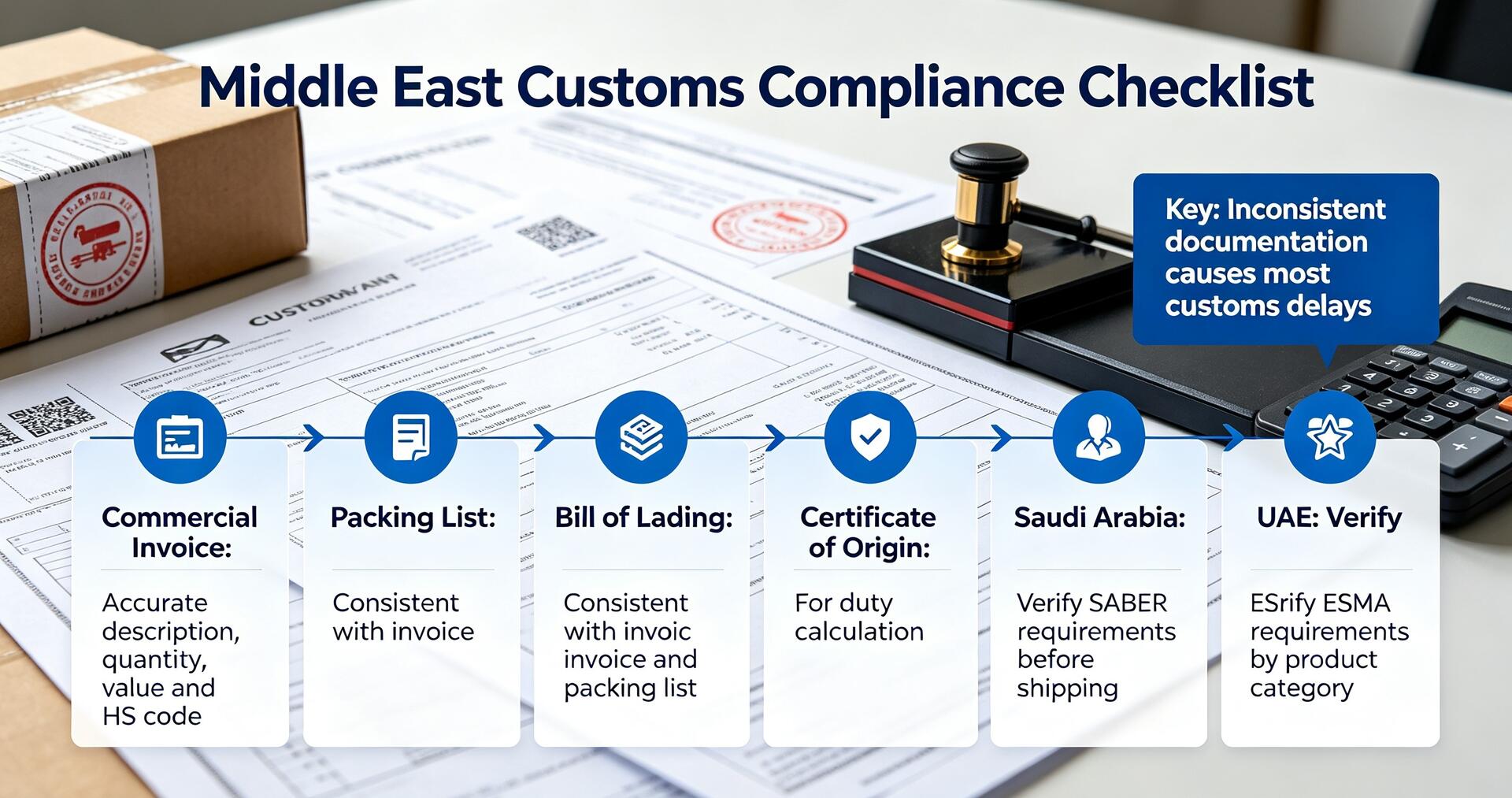 Middle East Customs Compliance Checklist Middle East Customs Compliance Checklist