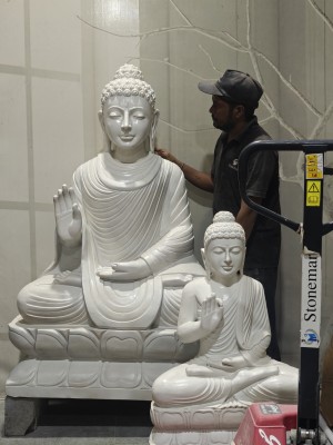 stone Buddha Statues by Stonemart