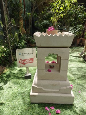 Stone Tulsi Vrindavan by Stonemart