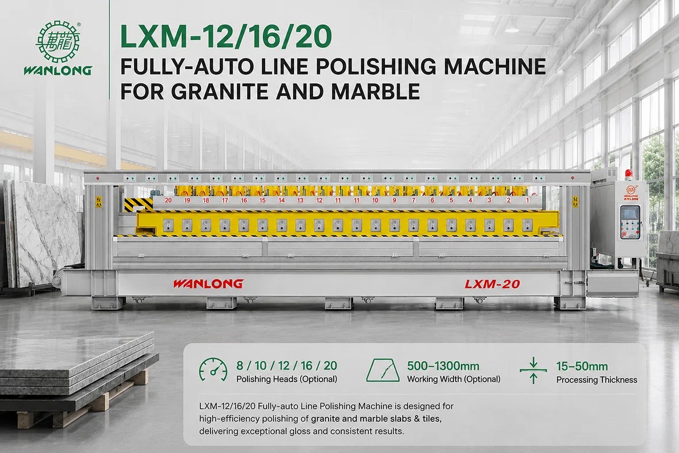 Automatic Stone Line Polishing Machine Automatic Stone Line Polishing Machine