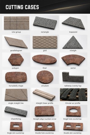 Industrial Countertop Stone Cutting Machinery