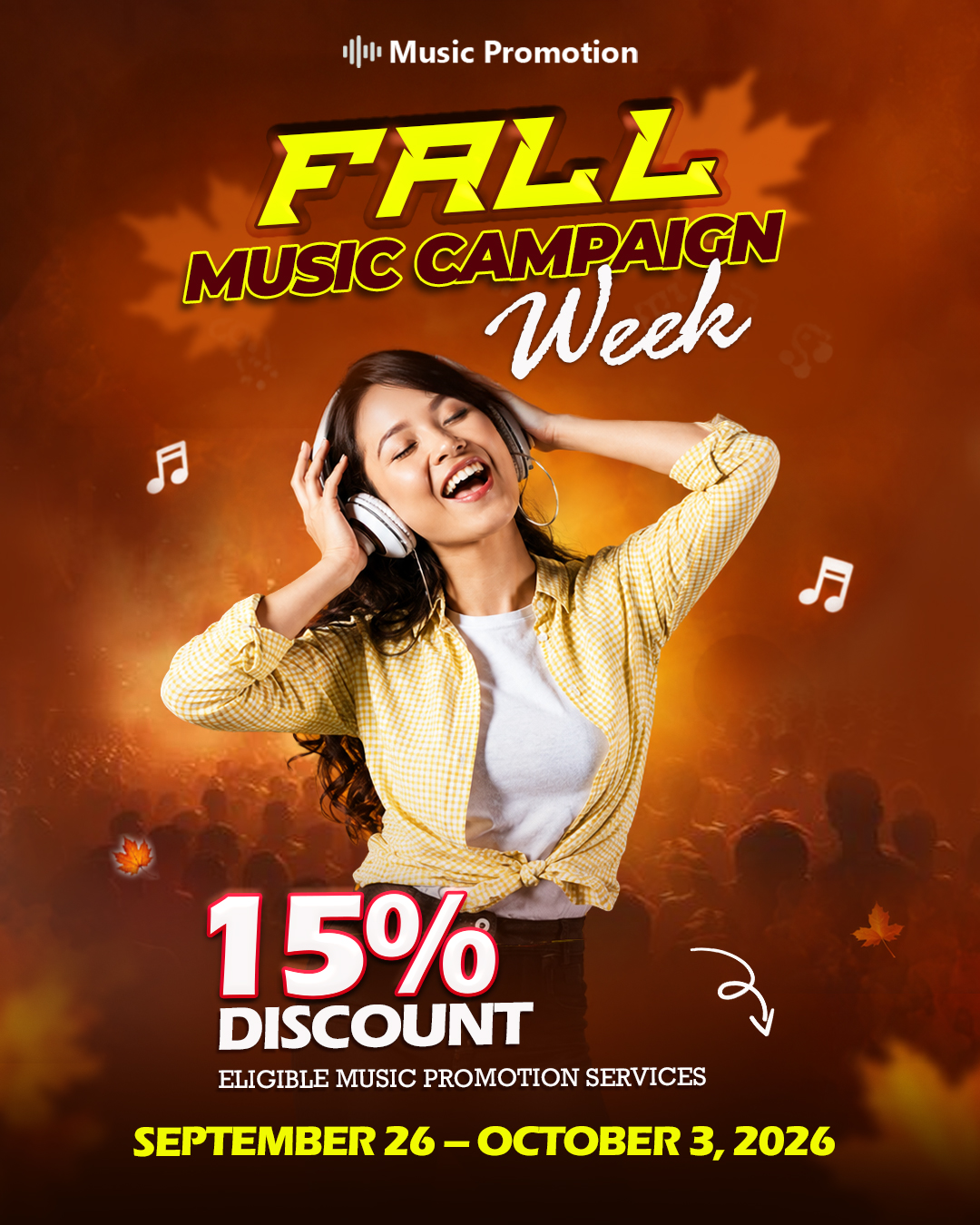 Music Promotion Club Announces End-of-September Campaign for Independent Artists