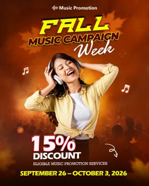 Fall music campaign week 25 sep 1
