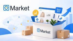 sellvia market logo black