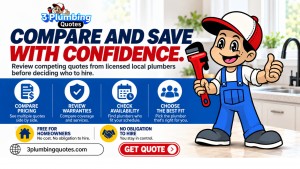 Compare your quotes with 3 plumbing quotes