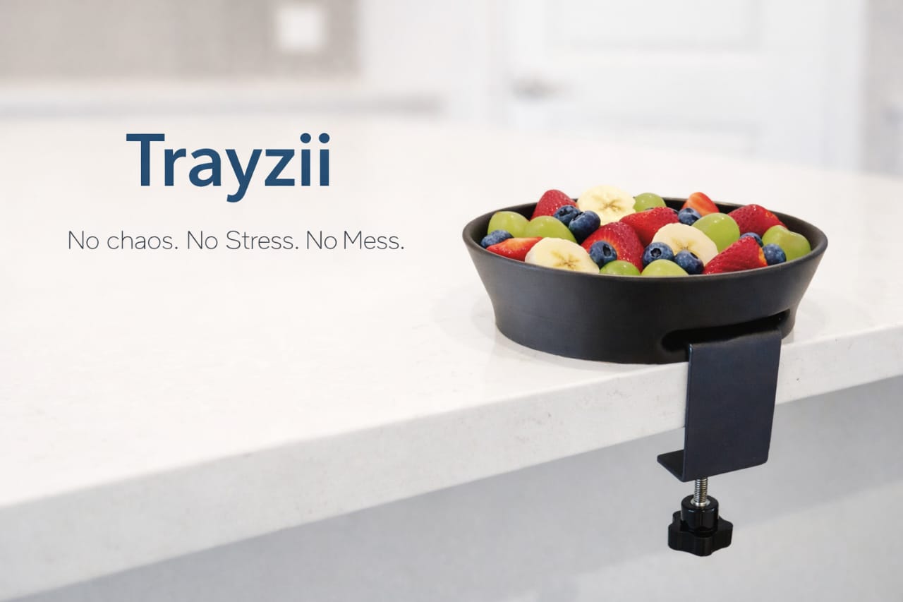 Are Toddler Mealtime Messes Taking Over Your Kitchen? Kidgenuity Unveils Trayzii: The Secure-Lock Solution for You