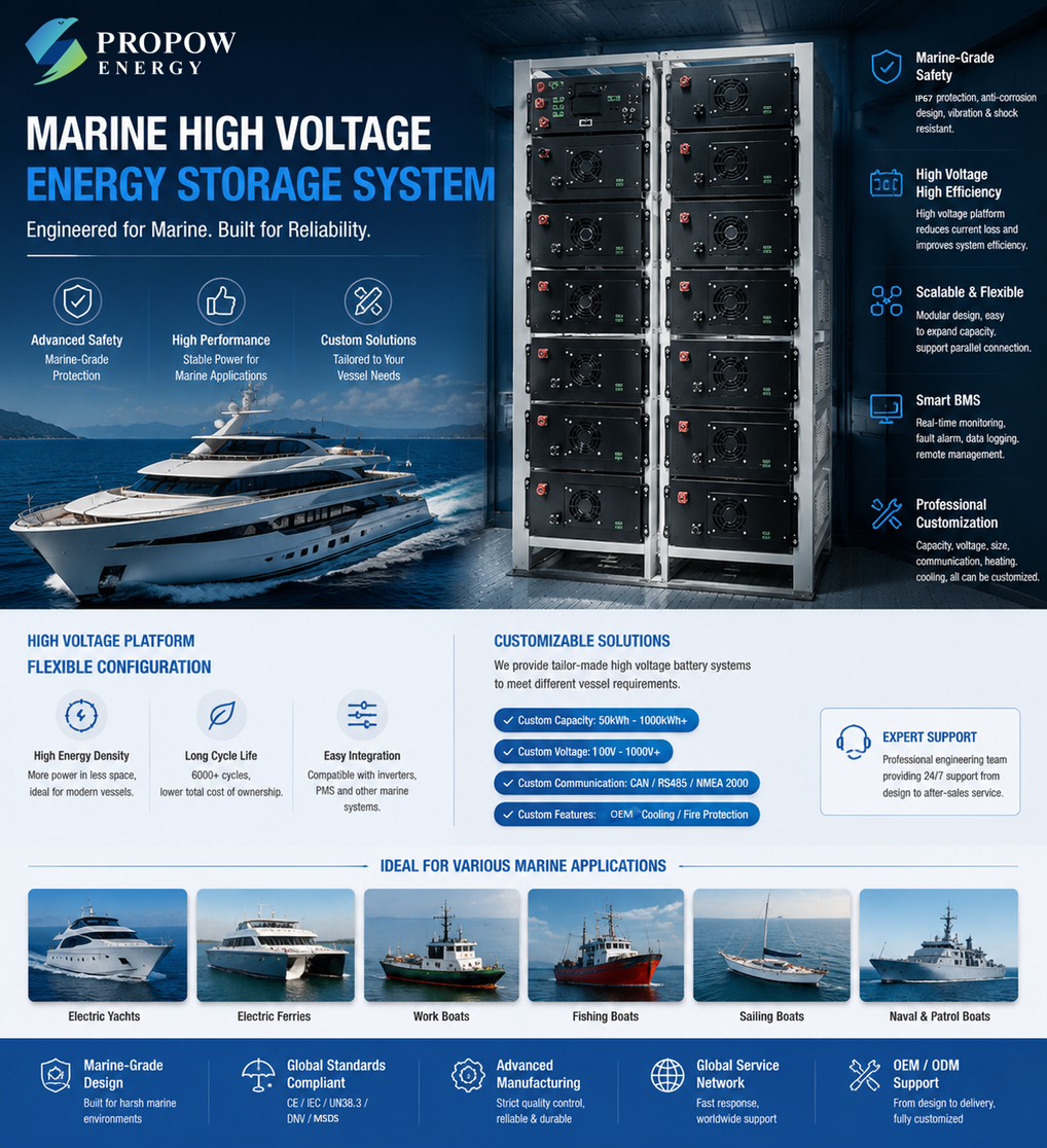 China Top Marine Lithium Battery Manufacturer