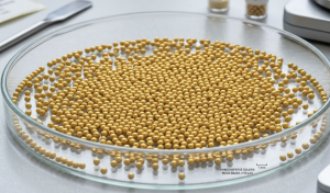 monodisperse resin beads petri dish