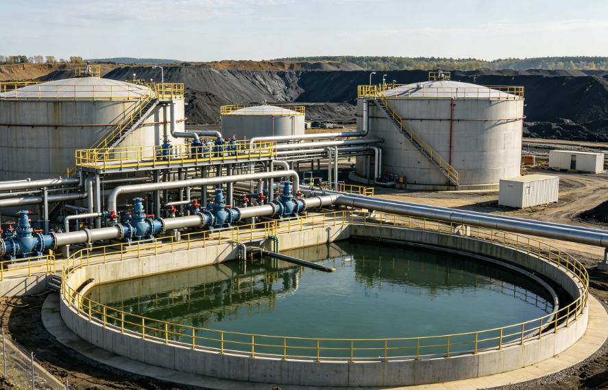 landfill leachate treatment facility
