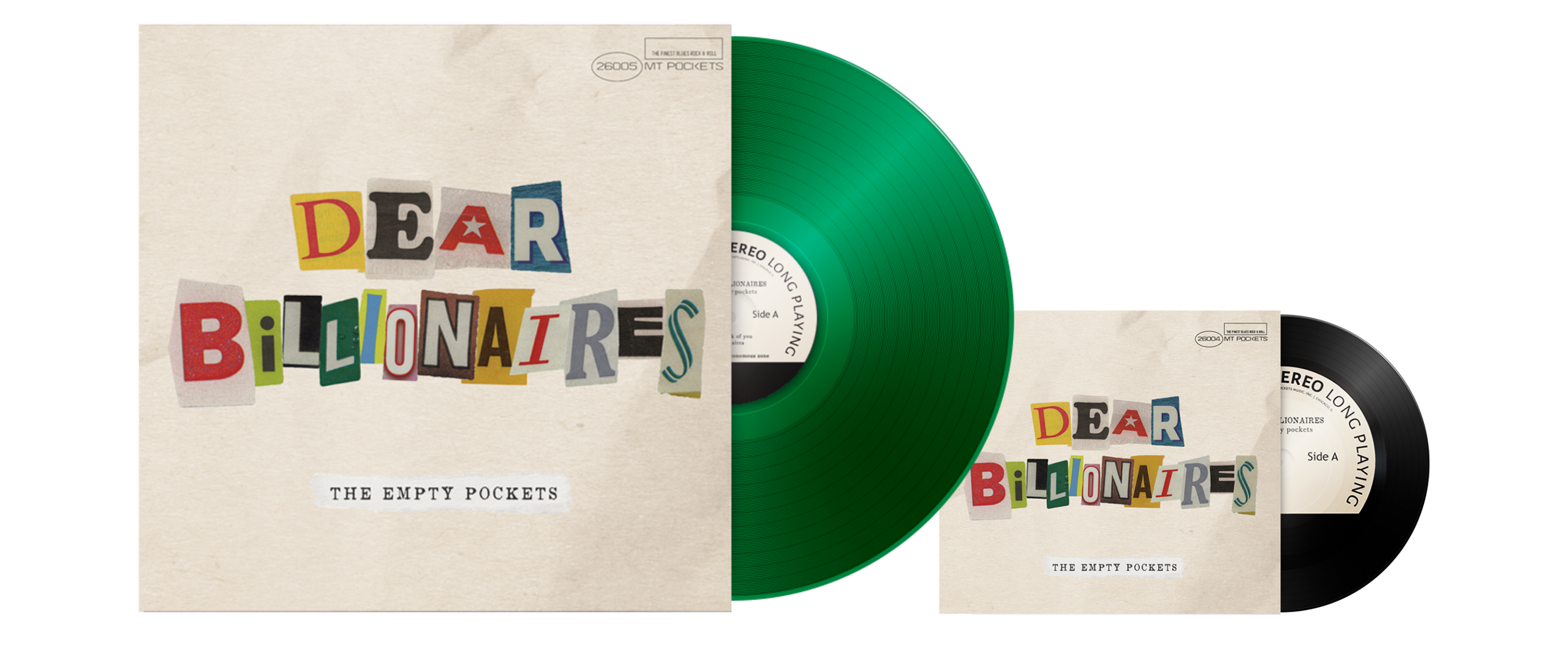The Empty Pockets Announce $285,000 “Billionaire Pricing” for Their New Album