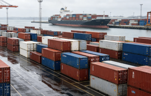 export-shipping-container-port