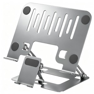 Xinlu Adjustable Laptop Stand With Phone Holder