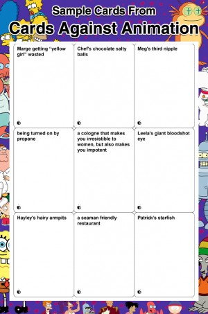 Sample Of White Cards