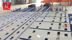 Automated Panel Line Steel Plate Handling