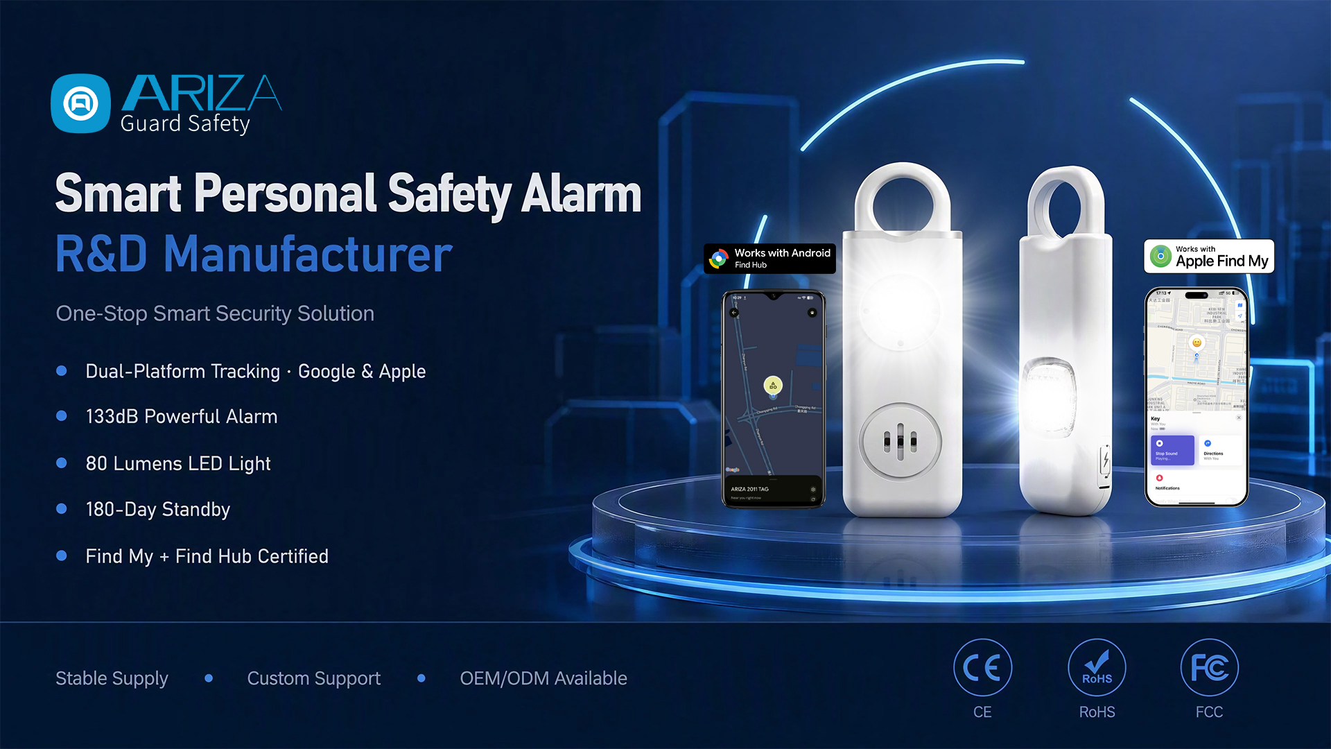 Top 10 Factories of Personal Alarm from China