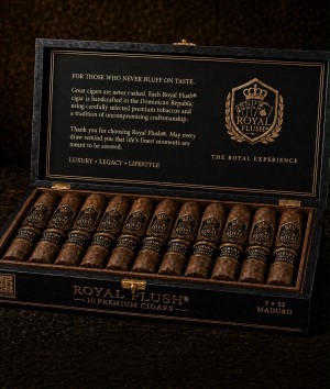 Royal Flush premium cigars box of 10