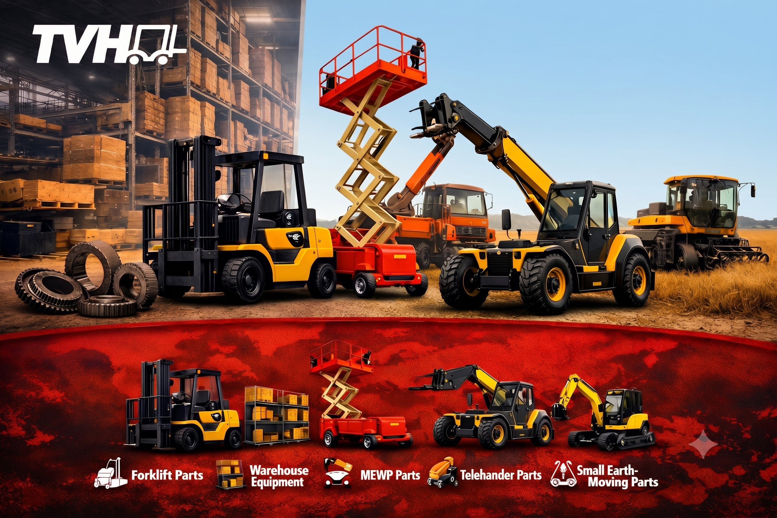 TVH Strengthens Global Reach With Comprehensive Parts Solutions for Industrial and Off?’Road Machinery