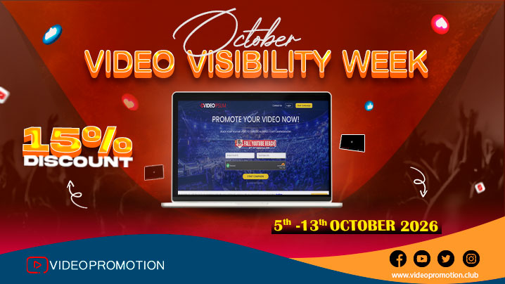 Video Promotion Club Introduces October Video Visibility Week Campaign for Independent Music Video Creators