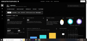 xDataHub, Aerostratospheric public open atmospheric data dashboard. Image: Aerostratospheric.