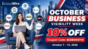 IssueWire Opens October Business Visibility Week Campaign 2026 for Brand Owners