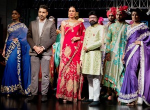 arbin designer along with Showstopper Bala and Shushant , show director harshit Dhingaun