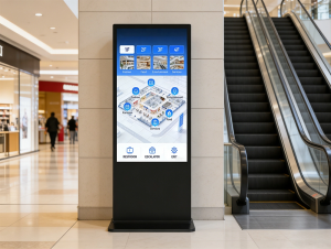 GreenTouch Installed Floor Standing Digital Signage
