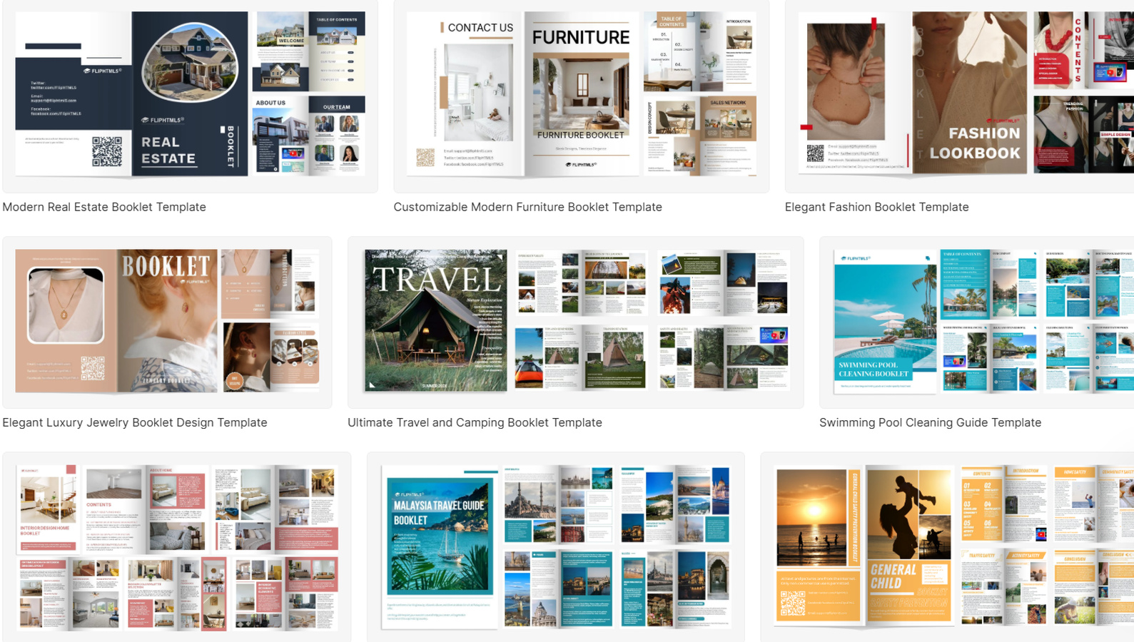 FlipHTML5’s Booklet Template Collection Enables Rich Media Booklet Creation