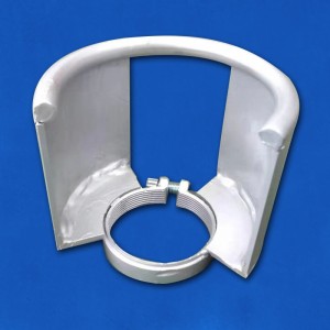 Formed Steel Gas Cylinder Open Access Valve Guard
