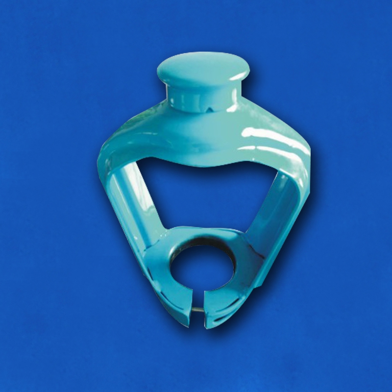 Turquoise Open Access Gas Cylinder Valve Guard Turquoise Open Access Gas Cylinder Valve Guard