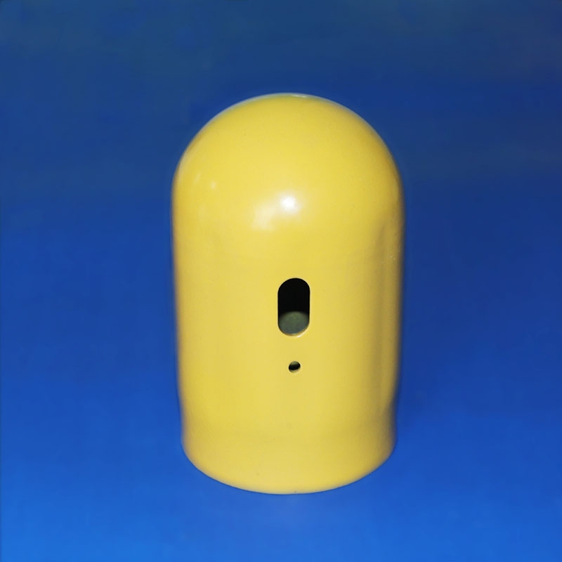 Yellow Full Cover Steel Gas Cylinder Protective Cap Yellow Full Cover Steel Gas Cylinder Protective Cap