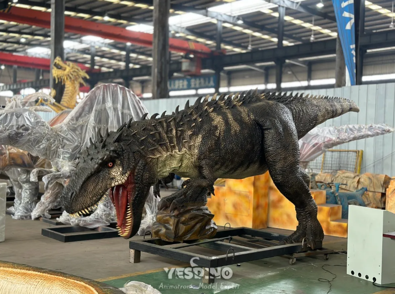 Yesdino Finished Indominus Rex Displayed In Workshop Yesdino Finished Indominus Rex Displayed In Workshop