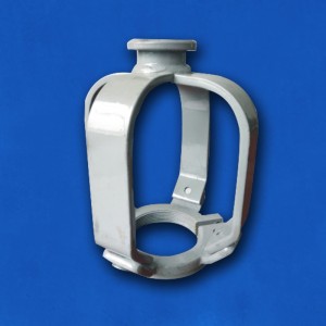 Silver Cage Style Gas Cylinder Valve Guard