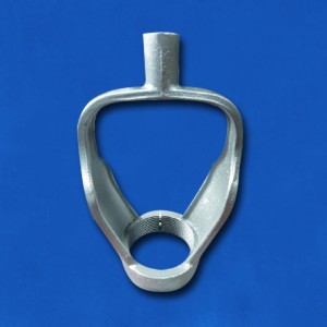 Threaded Silver Cast Steel Cylinder Valve Guard
