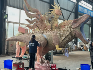 Yesdino Indominus Rex Skin Implanting Process