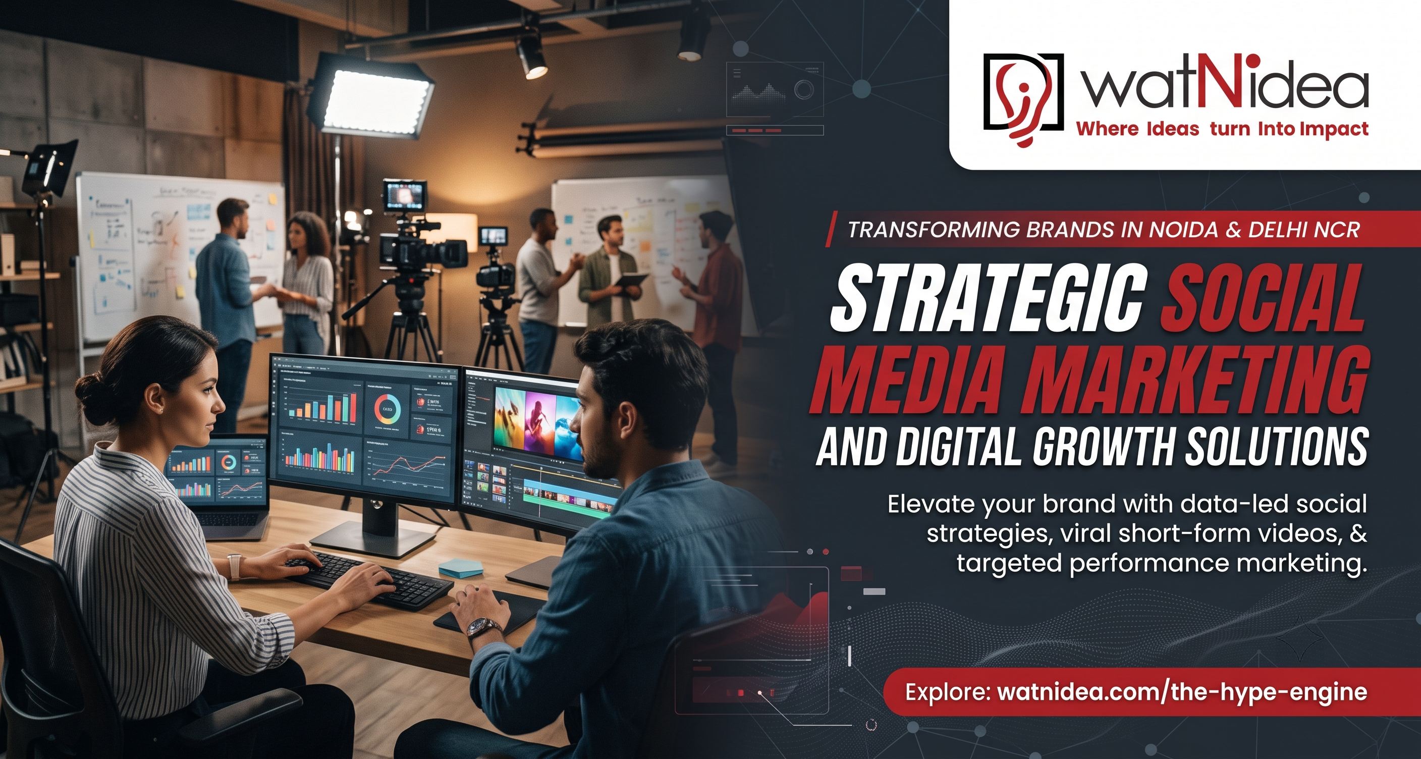 watNidea Announces Strategic Social Media Marketing – Growth Solutions for Brands in Noida – Delhi NCR