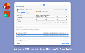 Automate PDF production from Microsoft PowerPoint