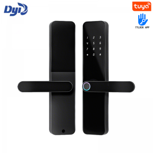 Diyu Smart F7PRO Smart Lock Front And Rear Product View